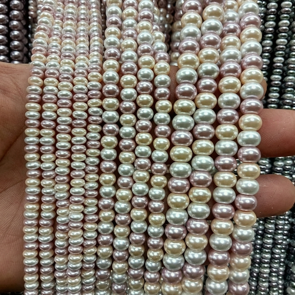 Colorful 1 imitation pearl