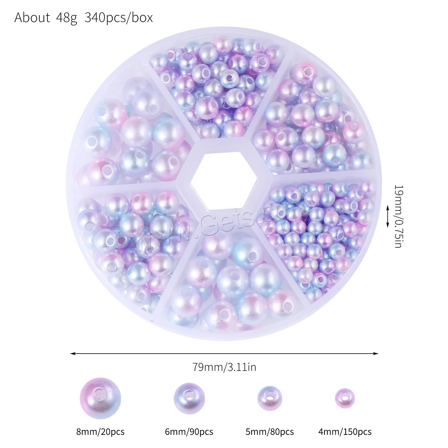 Light blue pink