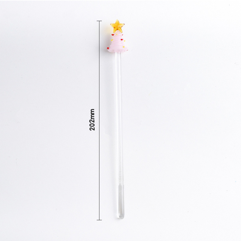 Christmas stirring stick no. 3 (pink)