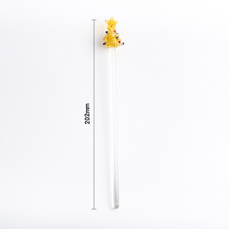 Christmas stirring stick no. 6 (gold)