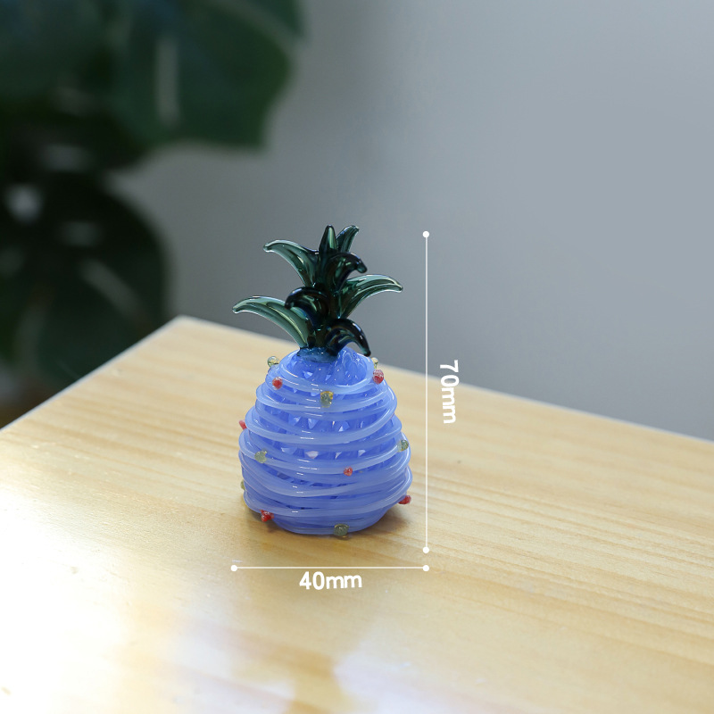 Pineapple no. 1 (blue jade)