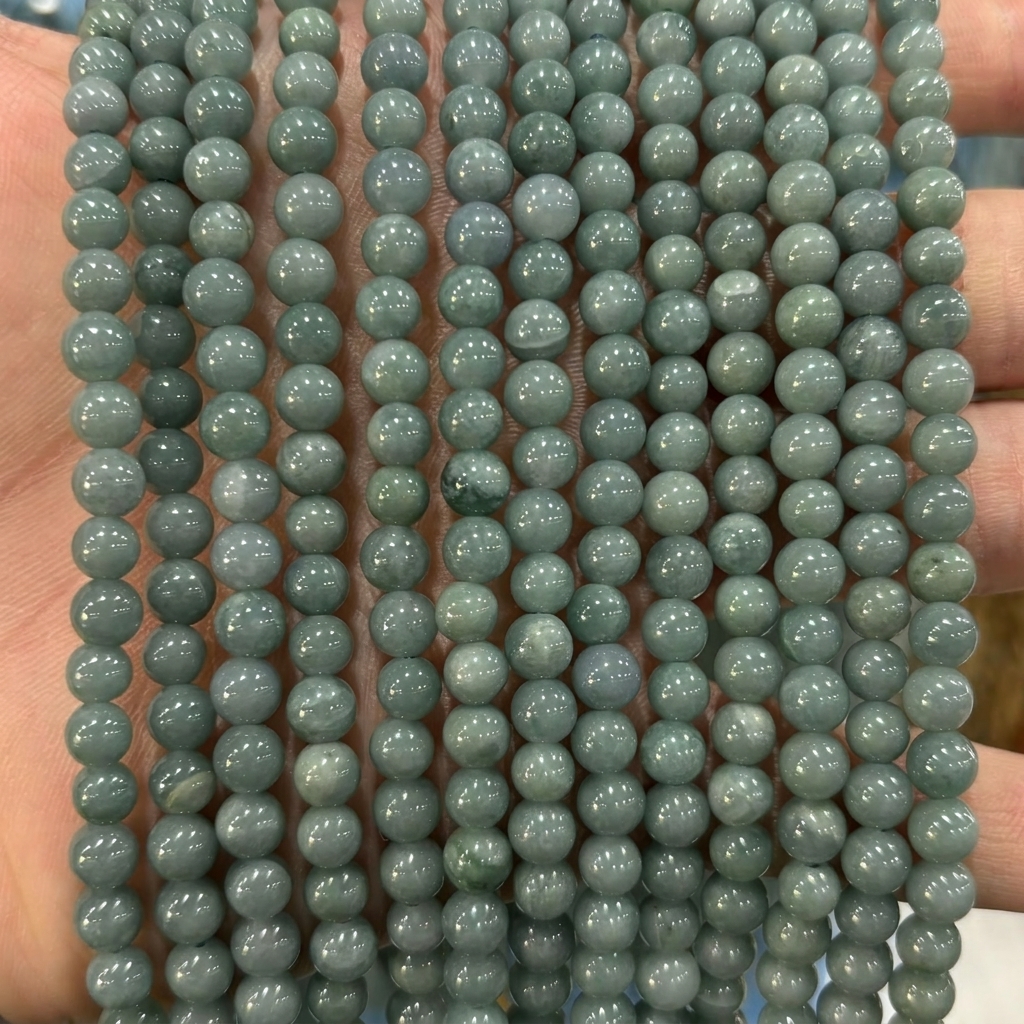 6mm ball beads (about 60 pieces)