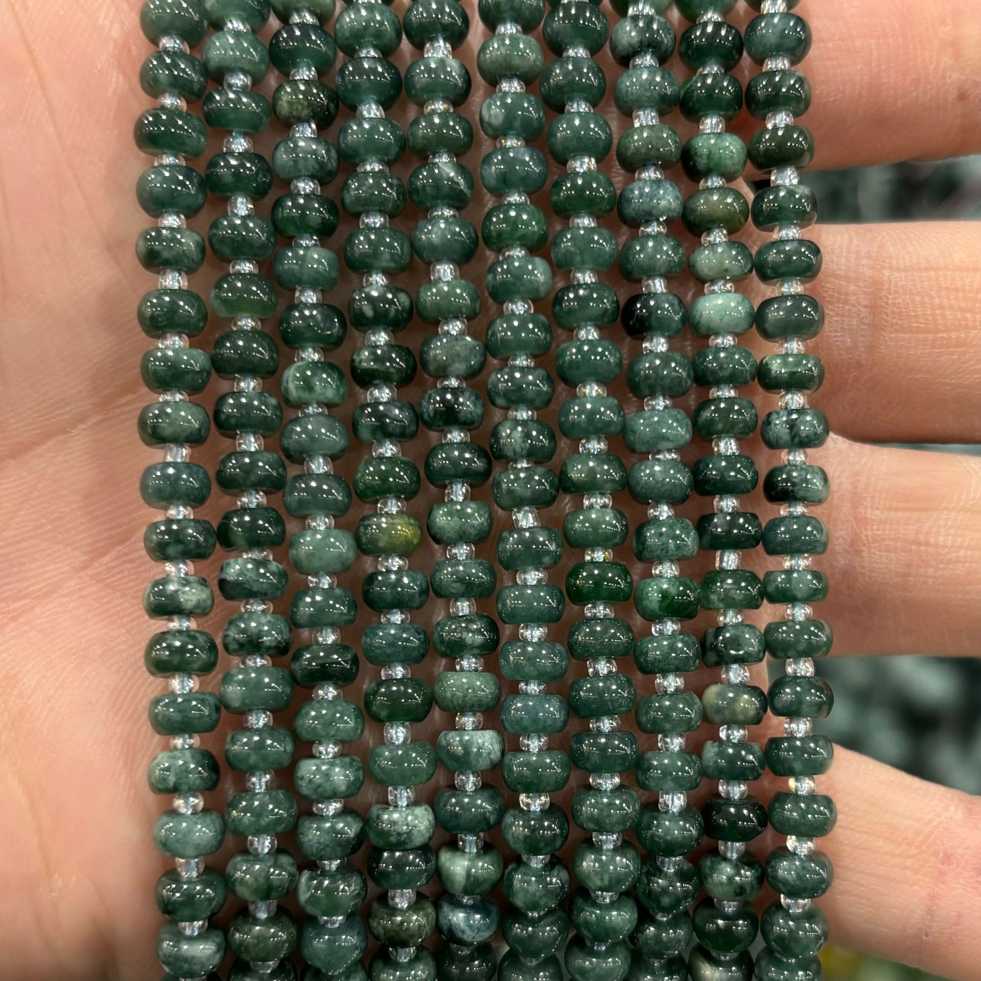 3x5mm abacus beads (about 82 pieces)