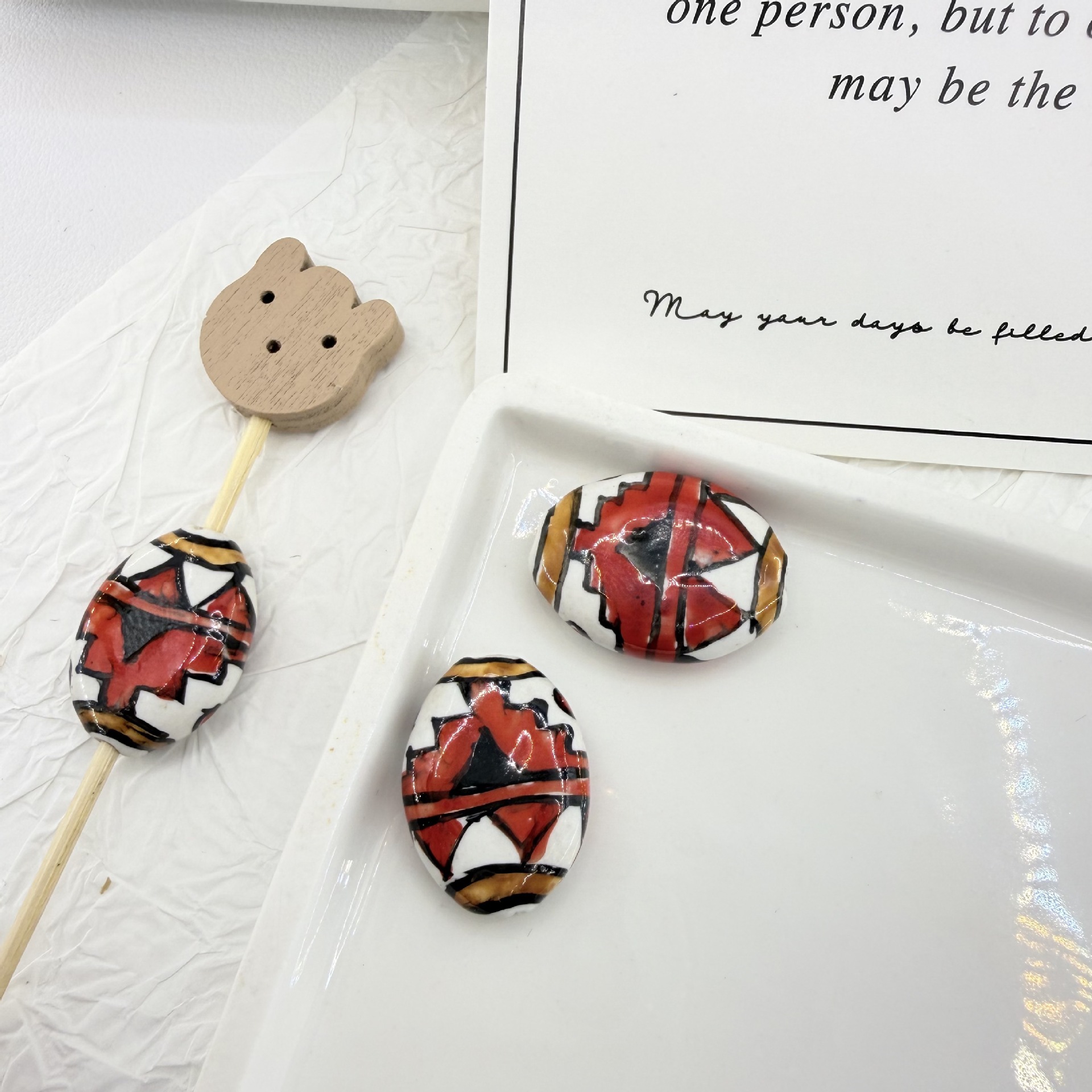 (flat olive shape) 4