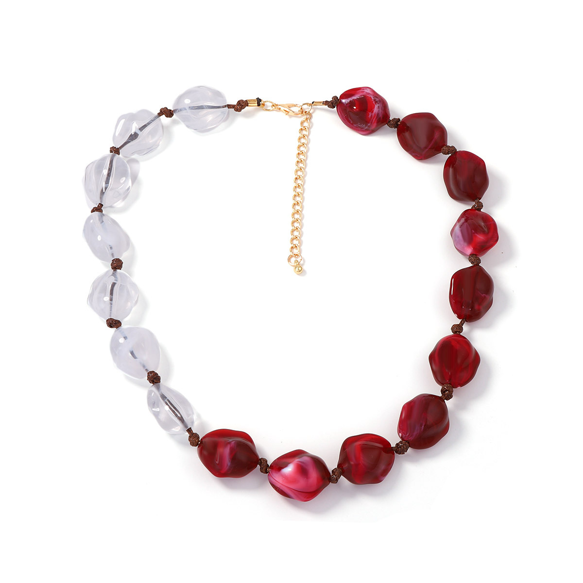 red and white