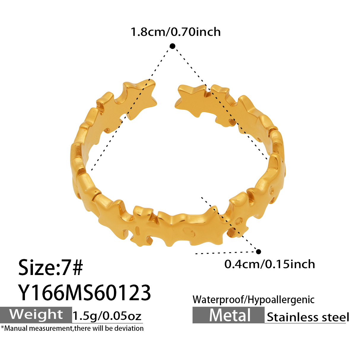 Y166-Gold Ring