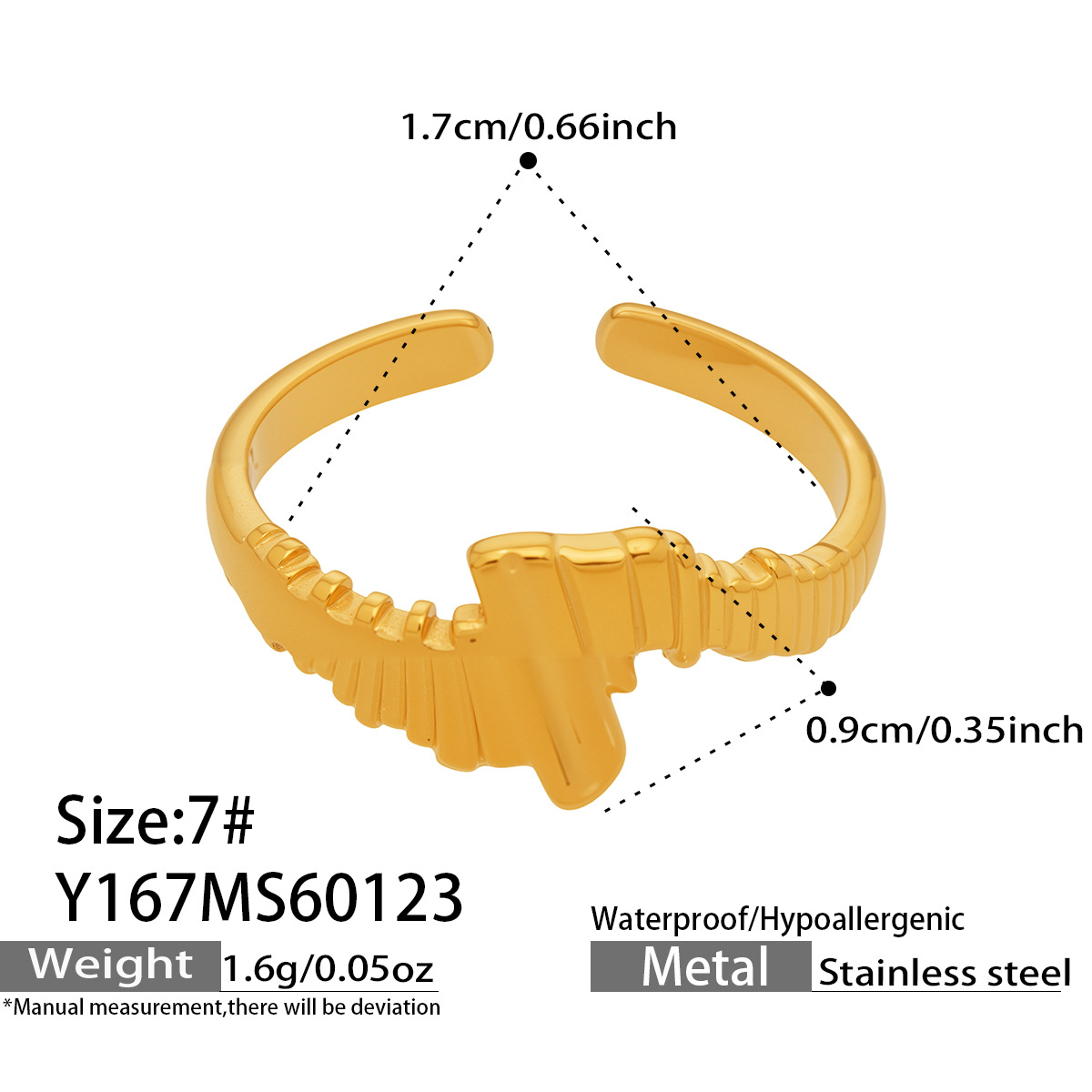 Y167-Gold Ring