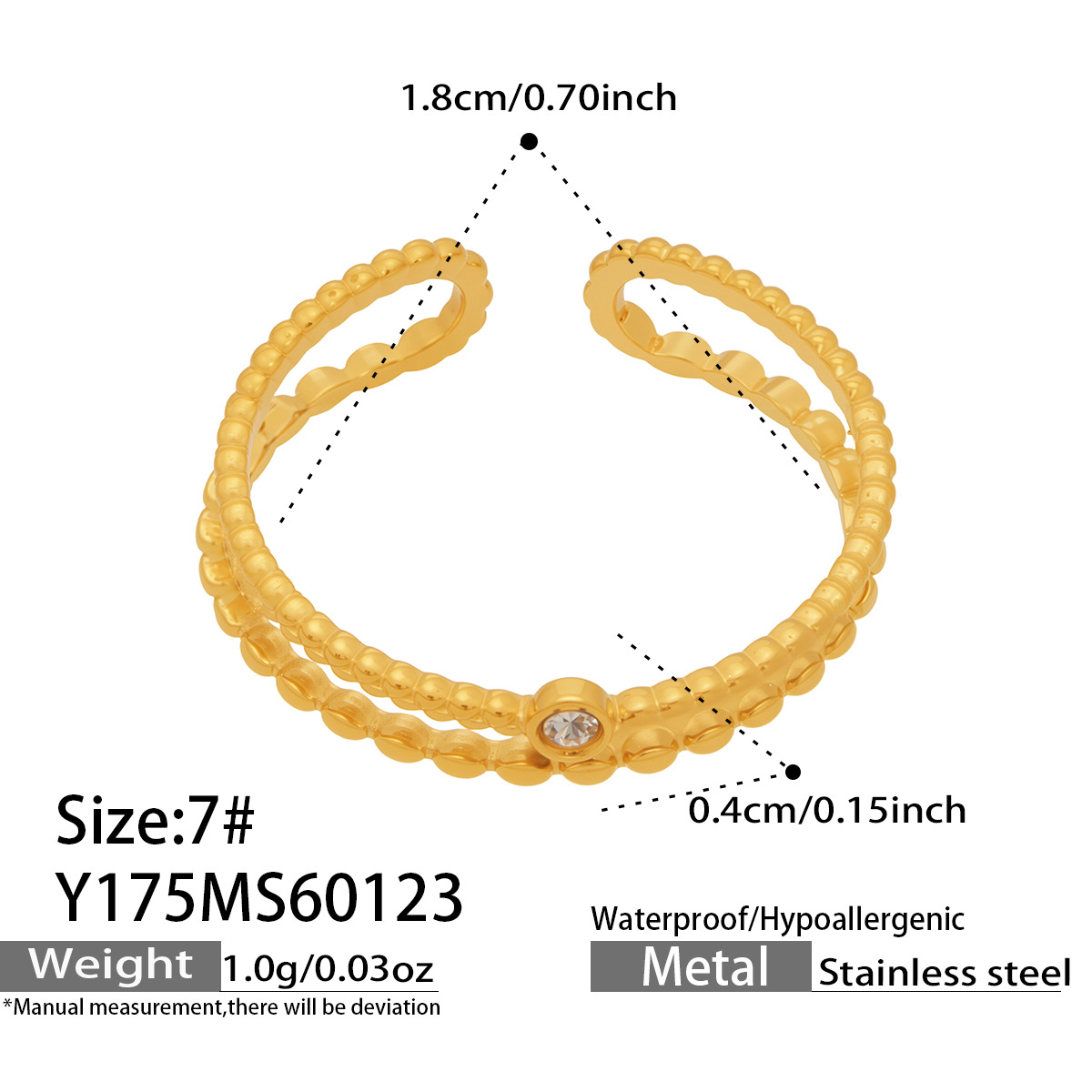 Y175-Gold Ring