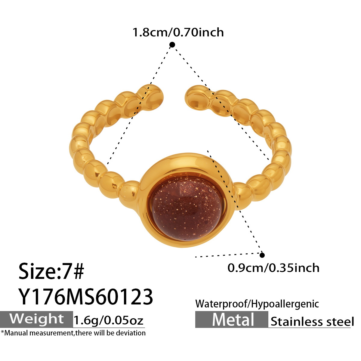 Y176-Gold Ring