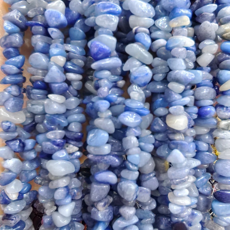 Natural blue aventurine