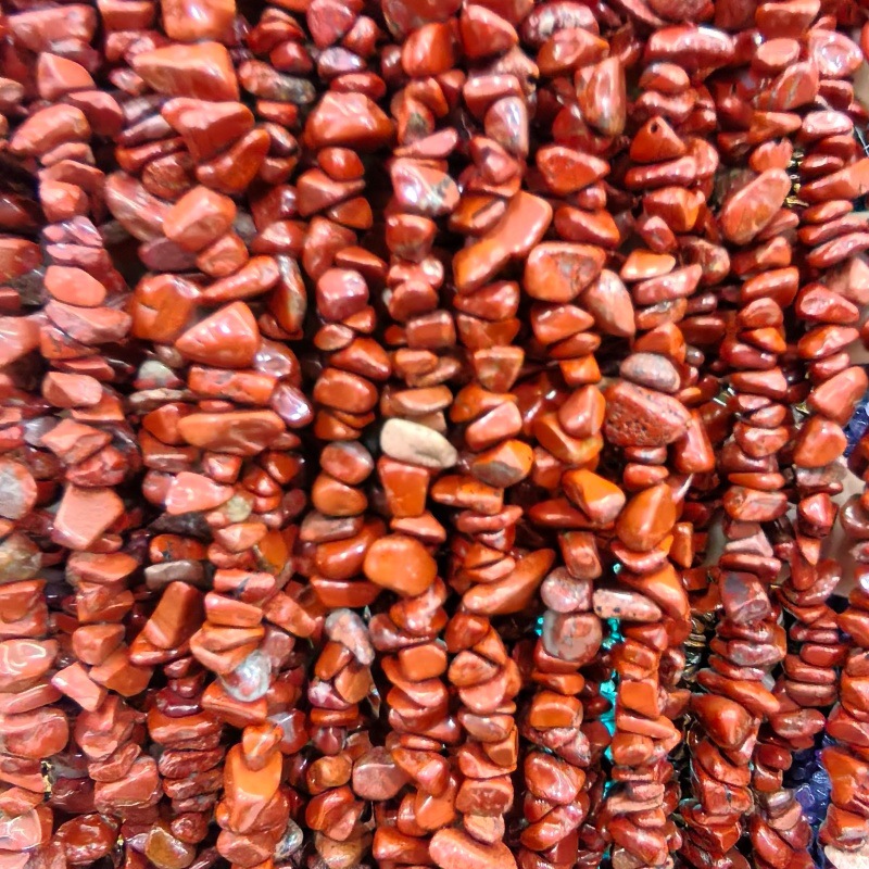 Natural red stone