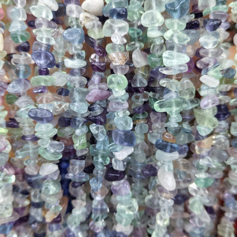 Natural colored fluorite