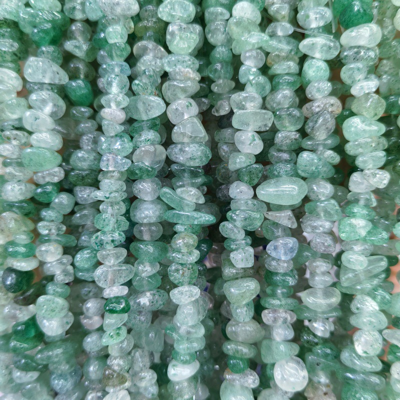 Natural green strawberry crystal