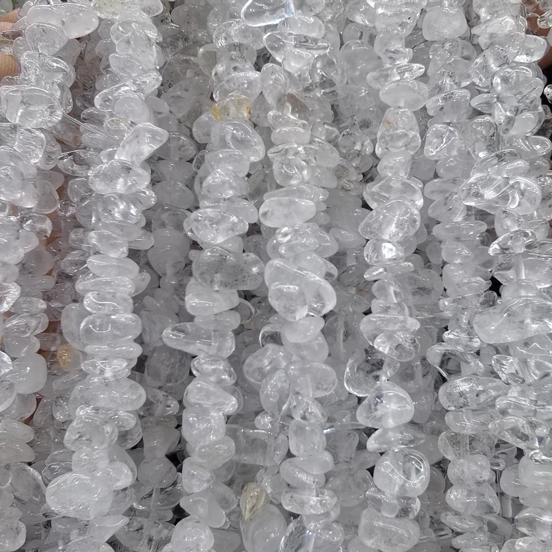Natural white crystal