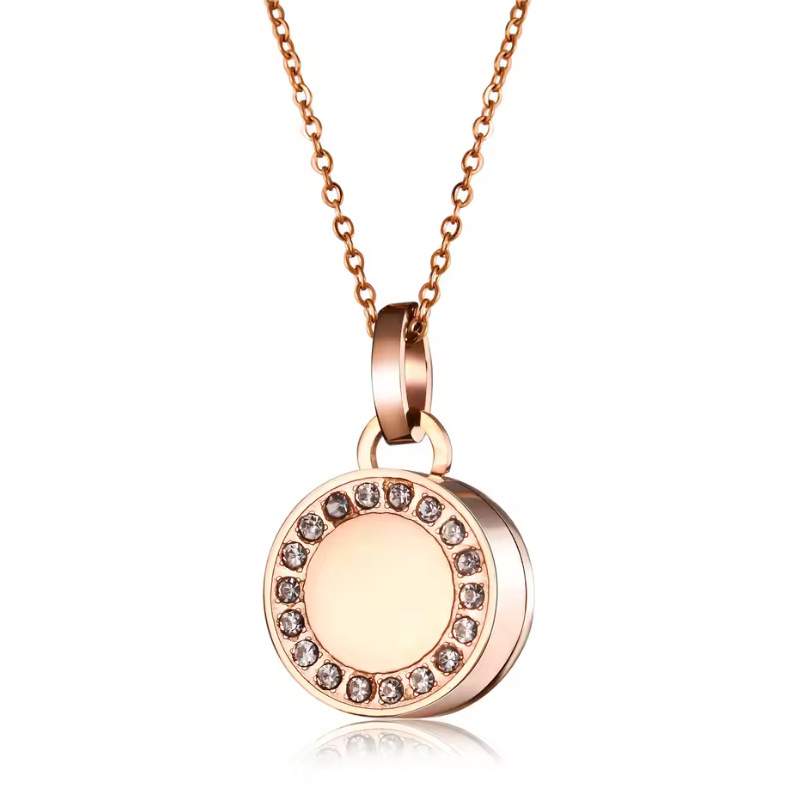 Rose gold color pendant