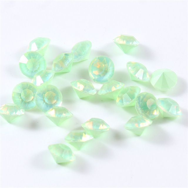 Mocha light green opal