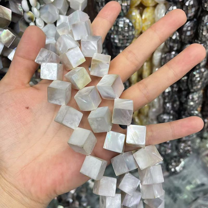 white 12*12mm