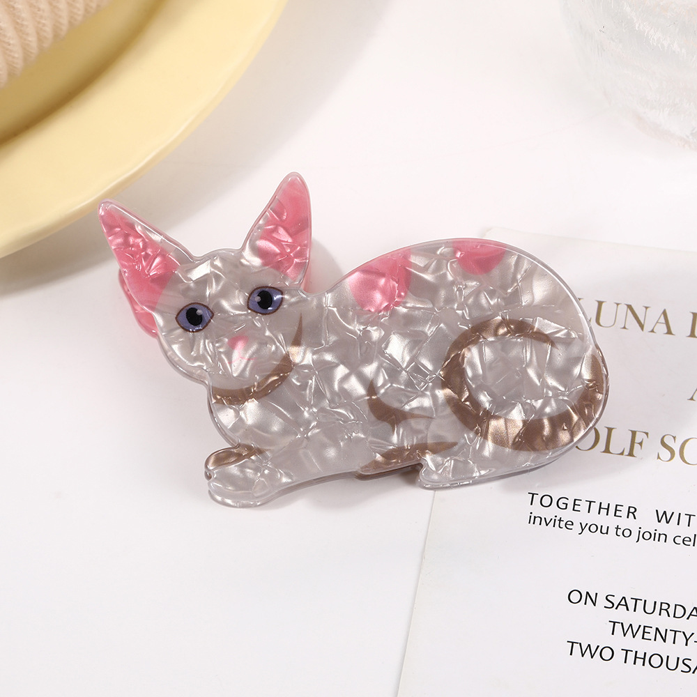80mm Small gray cat
