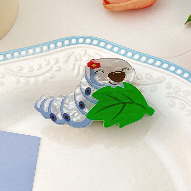 White silkworm baby