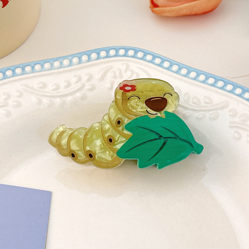 Golden silkworm baby