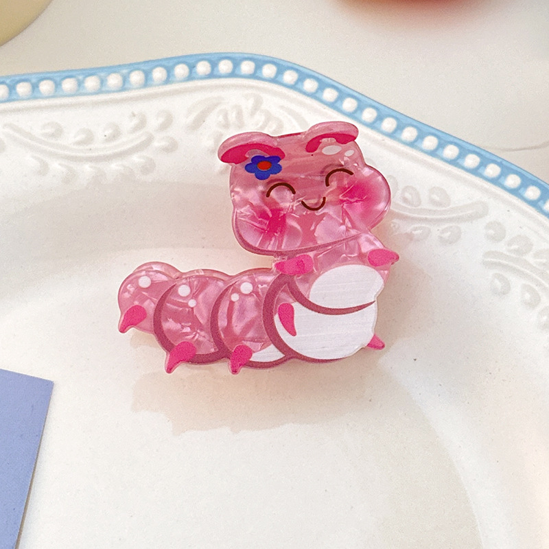 Pink caterpillar
