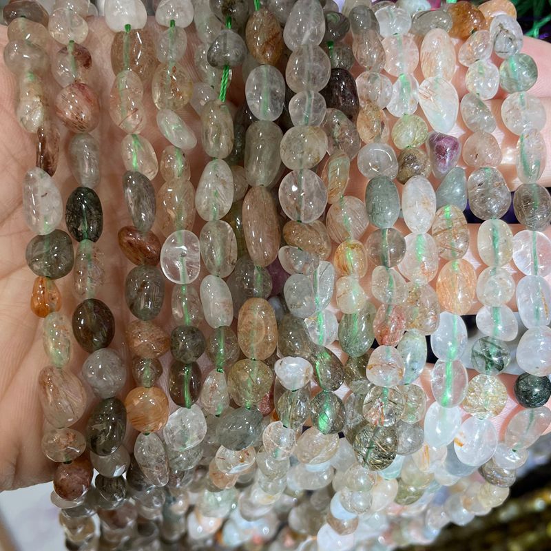 green Rutilated Quartz