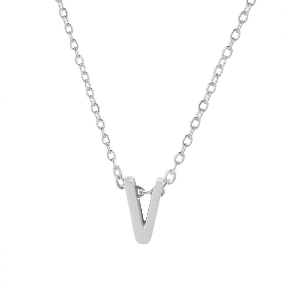Fx431 [26 letter necklaces] steel v