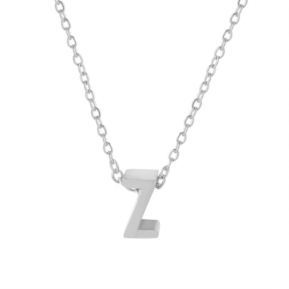 Fx431 [26 letter necklaces] steel z