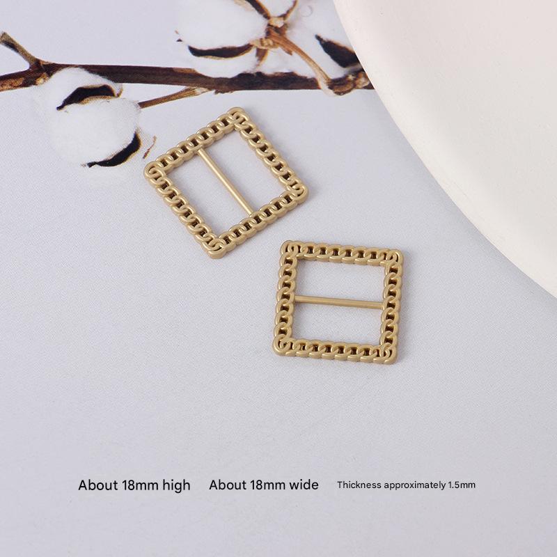 21# chain square Japanese buckle 1 H-4408