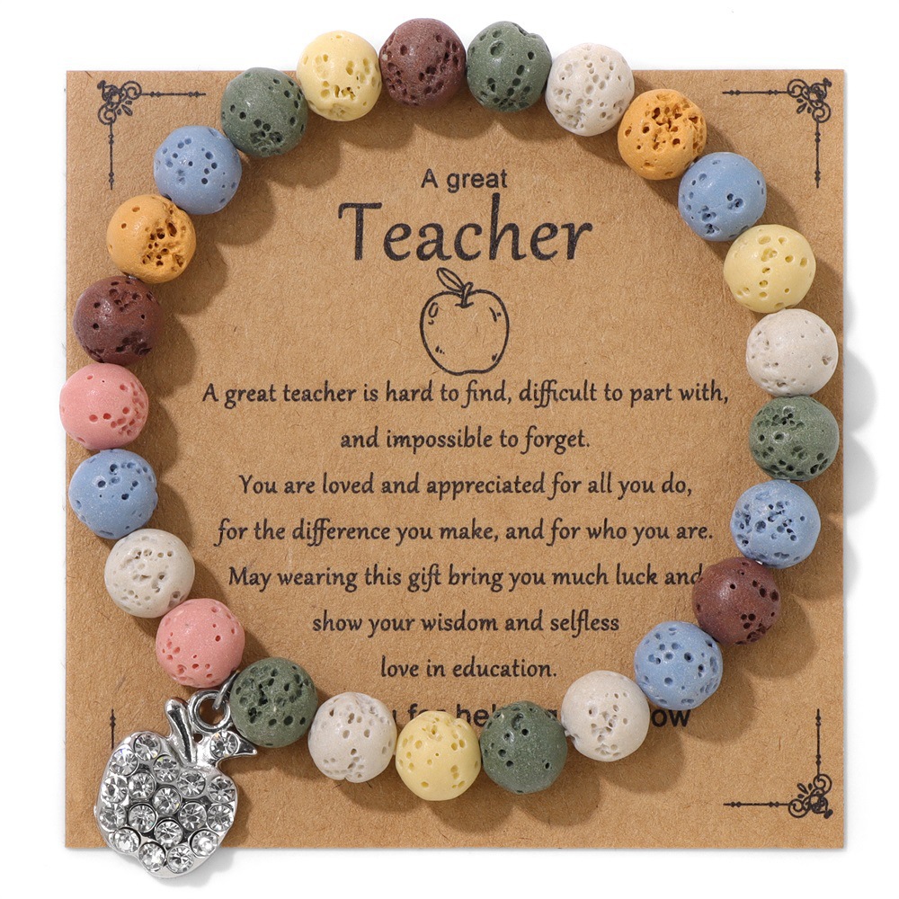 Mixed color volcanic stone