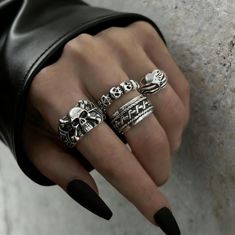 4-piece ring set f-00339