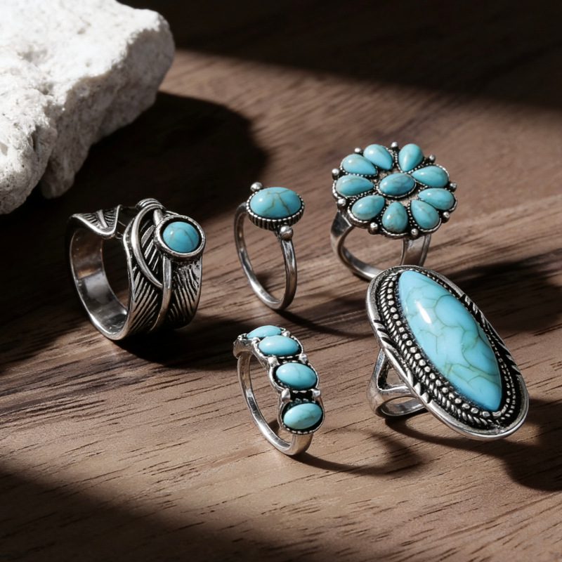 01 5-piece set blue