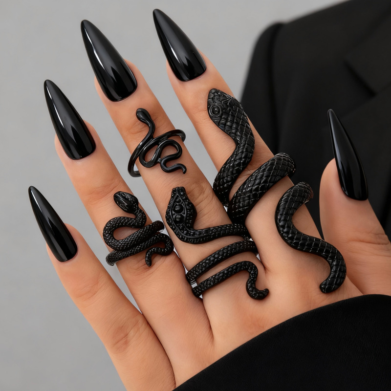 Black snake 4-piece set