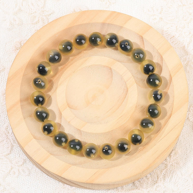 Sugar heart yellow agate