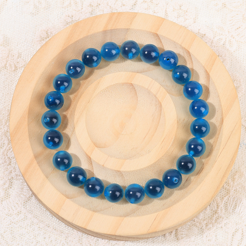 Sugar heart blue agate