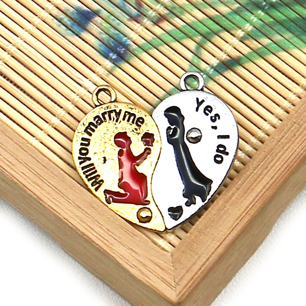 001 heart shape 28x30mm, 6g