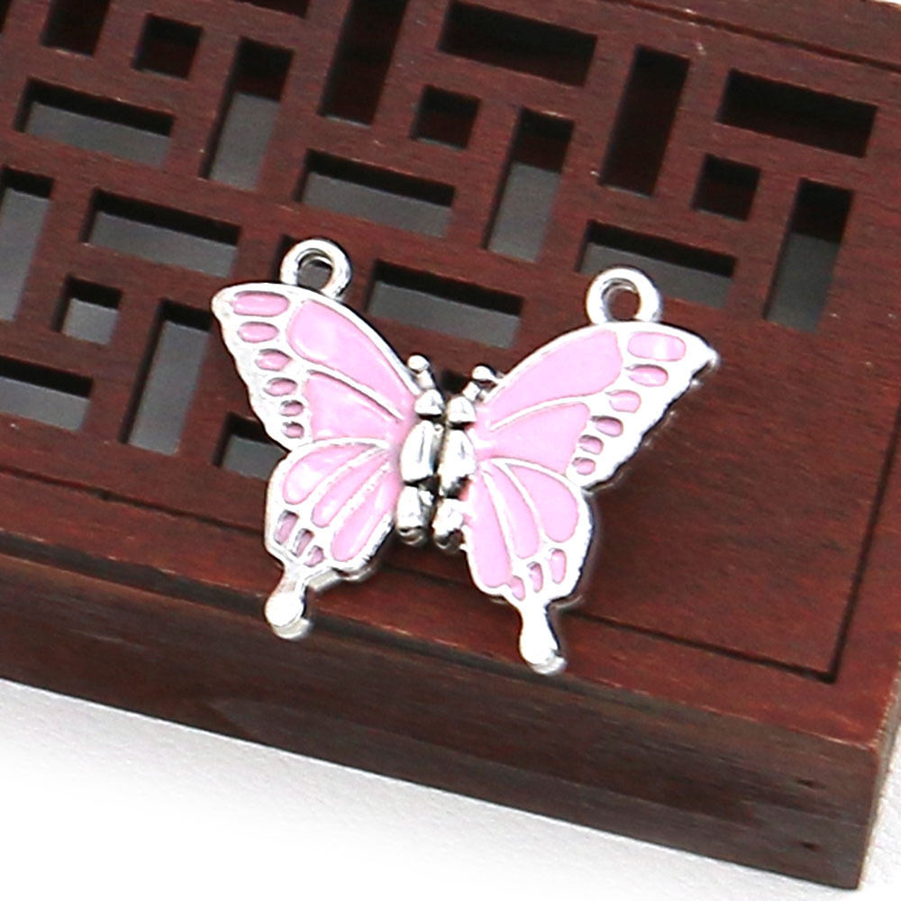 011 purple butterfly 23x30mm, 4g