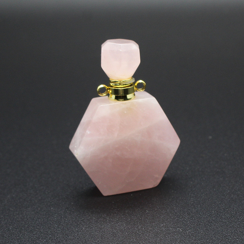 Rose quartz-gold