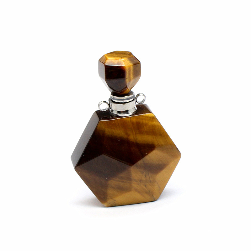 Tiger eye stone-silver