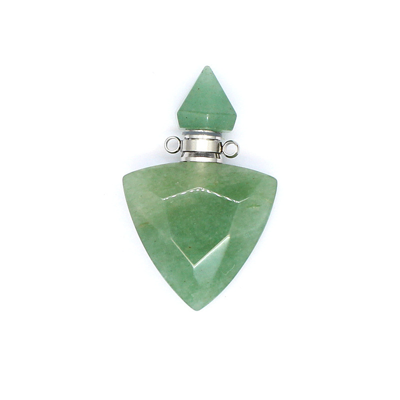 Green Aventurine silver