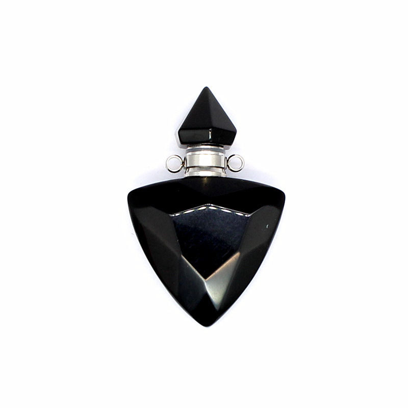 Black Obsidian silver