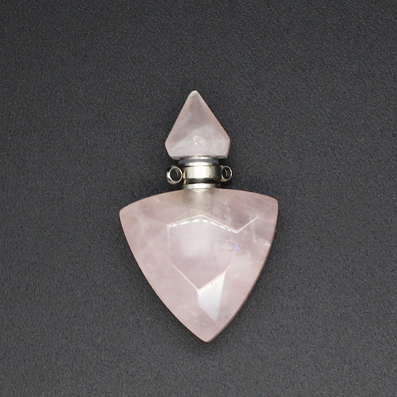 Rose Quartz silver