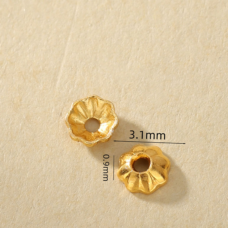 A 3mm bead cap