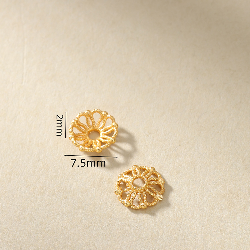 F Hollow bead cap