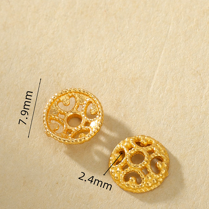 U 8mm bead cap