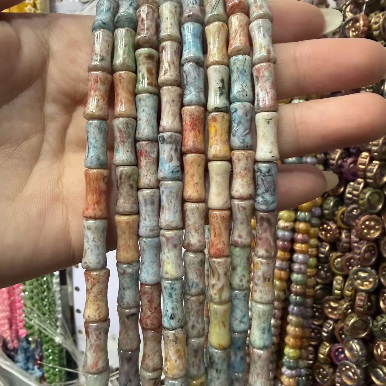Bamboo section 7×13mm (28 pieces per piece)
