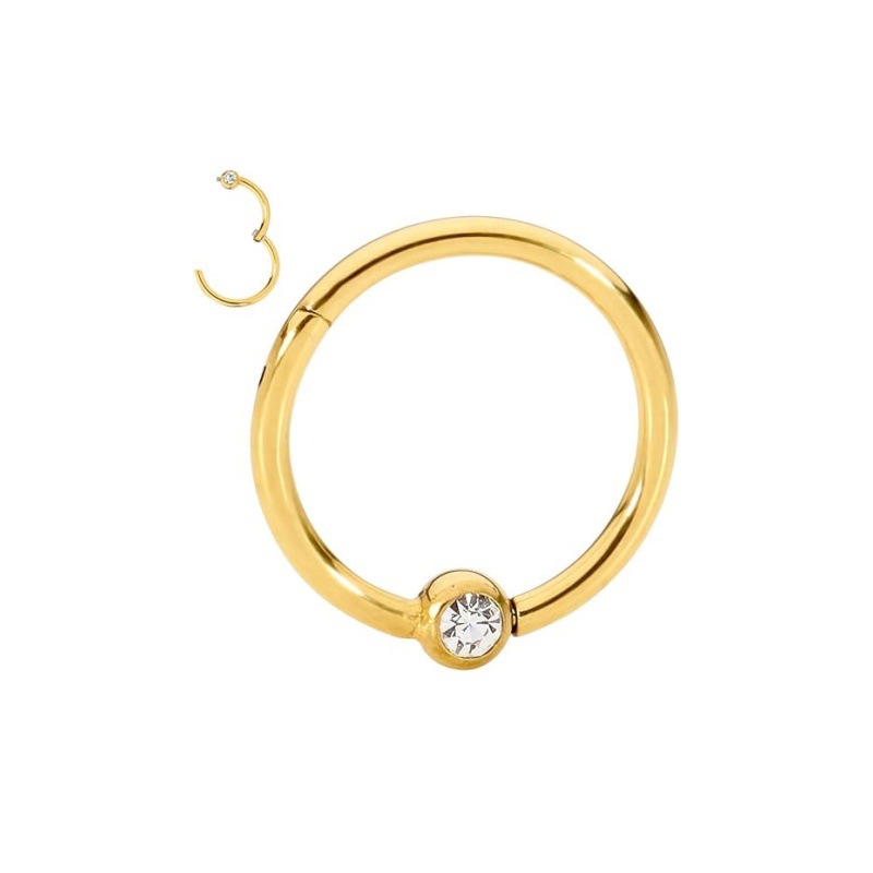 Gold rhinestones