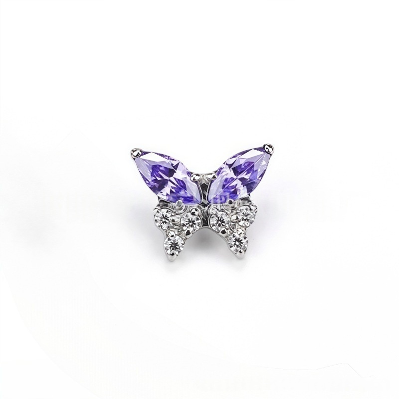 Titanium   purple white zirconium