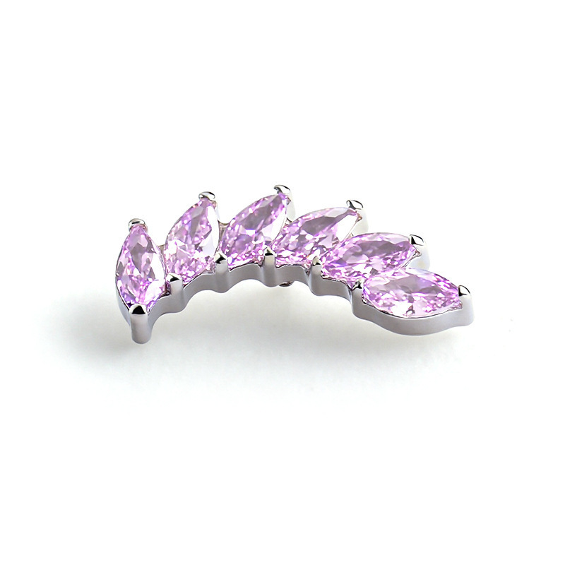 Titanium pink zirconium