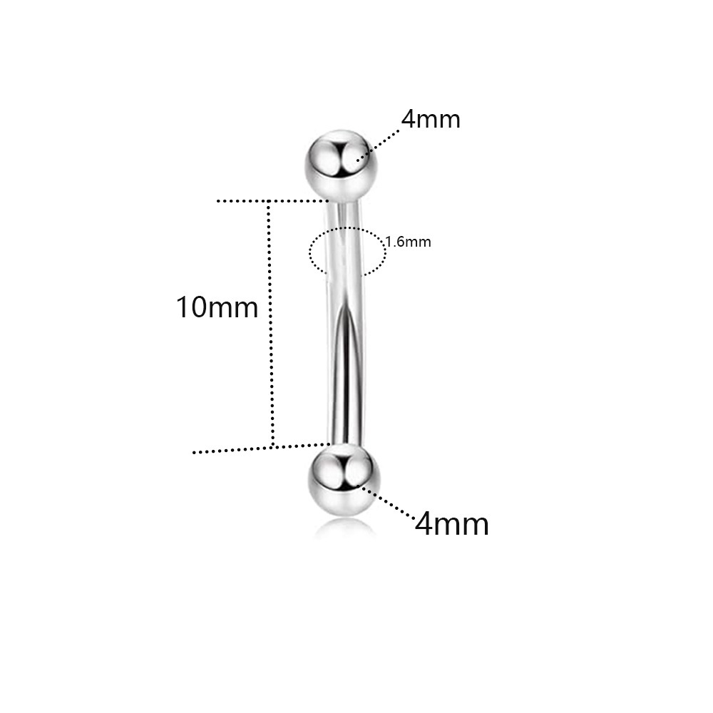 Steel color double ball